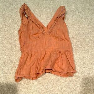 A cute nude pink blouse!